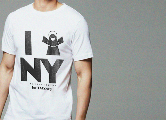 SAVE THE SAINT T-SHIRT