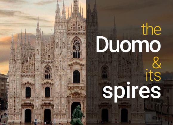 the Duomo and its spires